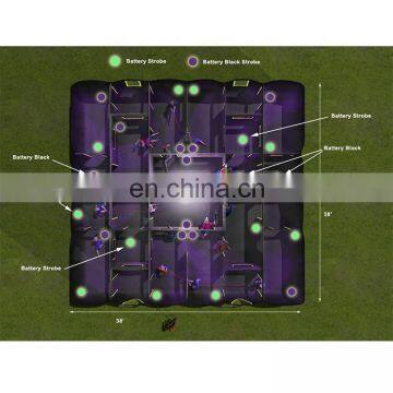 Commercial Interactive Inflatable Maze Inflatable Laser Tag Arena Obstacle Course For Sale photo-2