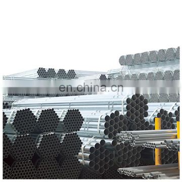 high quality zinc coated od 32mm 42mm 48.6mm scaffolding tube 4 inch gi pipe price per piece pre Galvanized Round Pipe