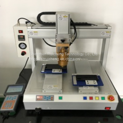 High-Speed Desktop Three-axis Glue Dispenser Machine / Hot Melt Glue Dispenser Price