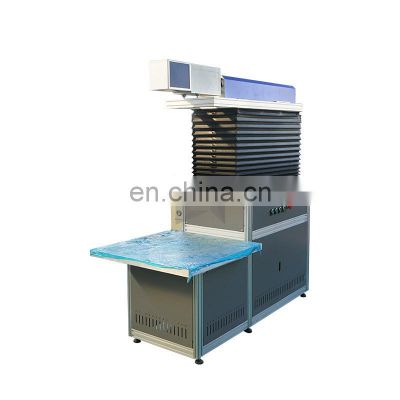 Big work size nonmetal desktop 3d co2 laser marking/engraving machine price 20w 30w 50w 100w 150w