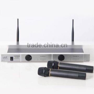 Wireless headset microphone, karaoke microphone professional for dvd player YU22-YARMEE