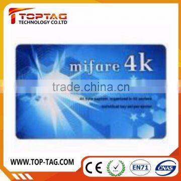 HF 13.56mhz Full Color Card Printing PVC Card with MF 4K chip