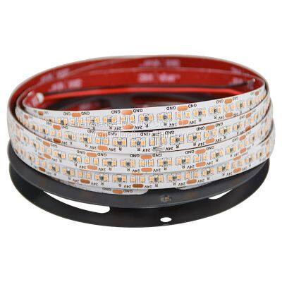 Flexible warm white color 240 led/m 2216 gentle led strip light