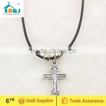 Orthodox cross pendant