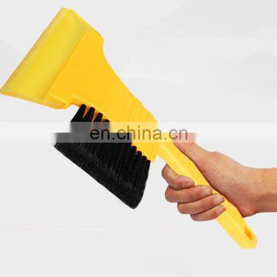 Multifunctional Automobile Snow Scraper Sweeping With Brush Snow Brush Ice Scraper Shovel Winter Cleaning Tool Defroster