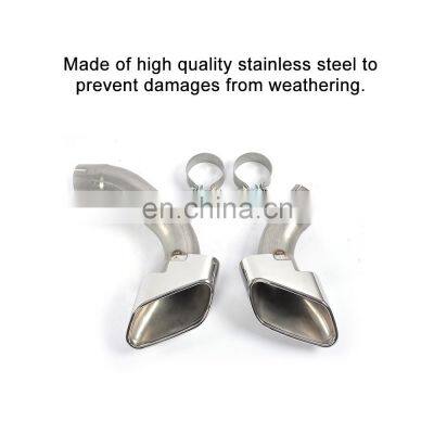 Stainless Steel F16 Exhaust Tips for BMW F16 X6 2014-2017 photo-3