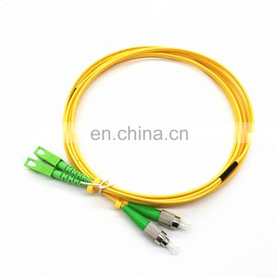 SC APC FC APC Duplex SM G652D Optical Fiber Patch cord Fiber Jumper FTTH male sc/apc to female fc/apc fiber optic equipment