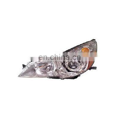 Manul Clear Lens Head Lamp USA Spare Parts Auto Chrome Head Light for Subaru Legacy 2010-2012