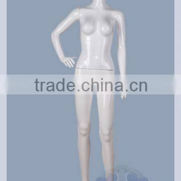 Plastic female mannequins/display women mannequin wholesale