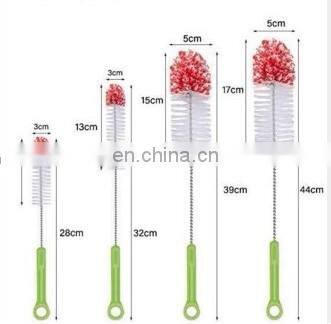 Reasonable Handle Long Cheap Price Semi-Automatic Drink Spray Brush Clean Bottles photo-3