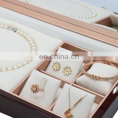 Wholesale Popular Custom Wooden Jewelry Gift Box With Mirror photo-4