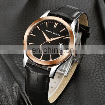 Pagani Design 5080 Simple Stylish Men Automatic Watches 10 ATM Waterproof Stainless Steel Case Analog Mechanical Man Watch