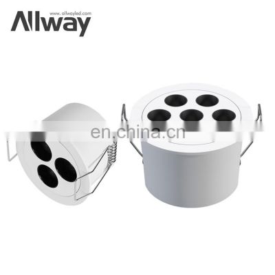 ALLWAY Saving Energy 3 Years Warranty Spot Lighting School 6w 12w Cob Led Recessed Lamp Down Light