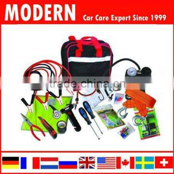 38pc Car Emergency Kit with air compressor