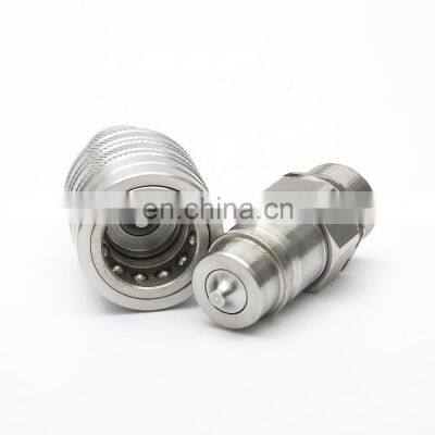 Double Shut-off Quick Couplings Push-pull Couplings for Agriculture and Panel Mounting