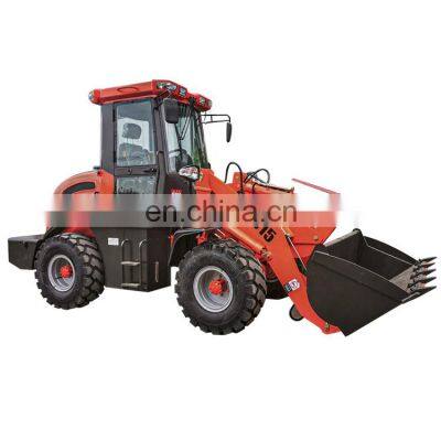 Chinese ZL15F 915 1ton 2ton 3 ton Mini front end wheel loader from China self loader truck front end loader tractor price