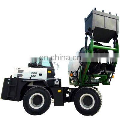 New type concrete mixer tractor cement mixer 1.8 cubic meter for sale