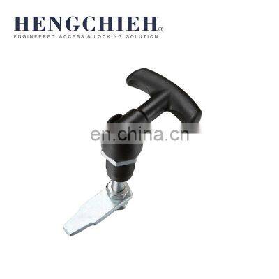 MS858C-3 Black Powder Coated Iron/Steel Industrial Flush Pull Latches Cabinet Hardware Vehicle Toolbox Panel Paddle Locks photo-5