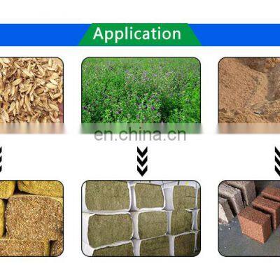 Full Automatic Hydraulic System Wood Sawdust Wood Shavings Baler Machine for Sale photo-5