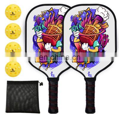 OEM/ODM paddle racket carbon ball graphite pickleball