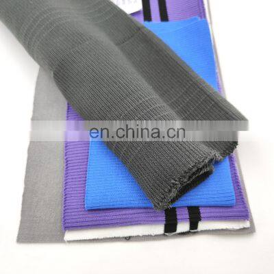 Cheap Price Sustainable Idea Hot Selling 1x1 Knit Cuff Fabric Ribbed Elastic Knitting Rib Cuff photo-2