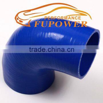4" to 4 Inch (102mm) 90 Degree Silicone Reducer Elbow Hose for Turbo intercooler /Heater/Radiator Coupler Hose pipe blue