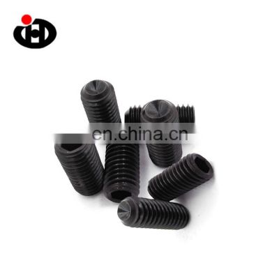 High Quality JINGHONG Carbon Steel DIN 916 Hex Socket Grub Set Screw With Cup Point