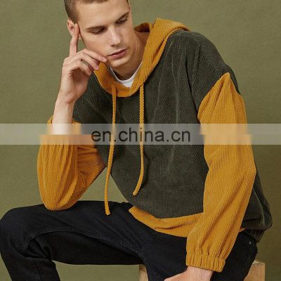 High quality hooded Hoodies for Men cotton Fabric Pullover hoodie plus size Cotton Blank Design