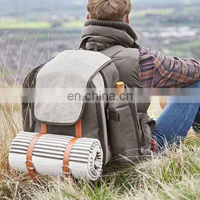 600D Waterproof Fabric Aluminum Foil Insulated Thermal Picnic Cooler Bag photo-4