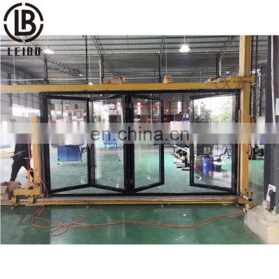 aluminum glass folding bifold bi folding accordion doors