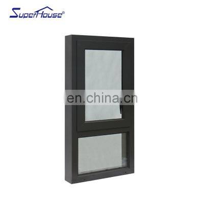 Superhouse California Aluminium Window Florida Miami-Dade NOA Approved Hurricane Proof High Impact Aluminium Awning Windows photo-2