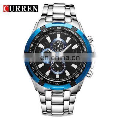 CURREN Casual Business Waterproof Quartz Steel Band Men's Watch
