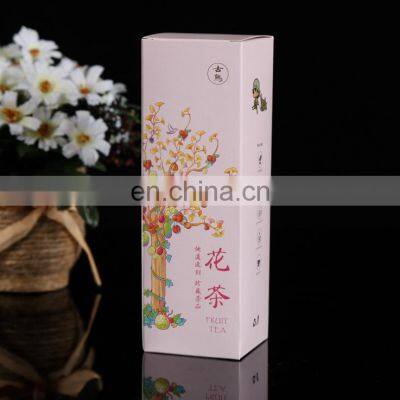 Free Samples China Supplier Small Boxes Packaging Folded Custom Printed LOGO Oil Paper White Paper Card Box Packaging photo-4
