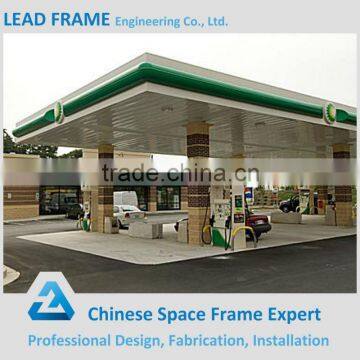 Hot sale galvanized steel fabrication for fuel filling station