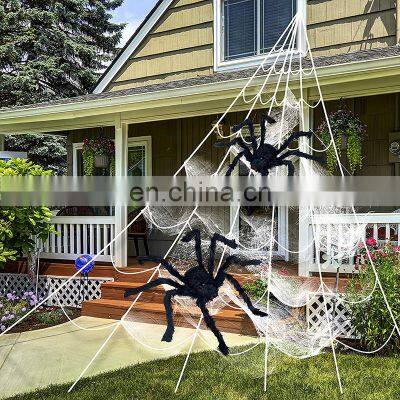 Wholesale 2022 New Tree Garden Hanging Spider Scary Yard Outdoor Halloween Decorations