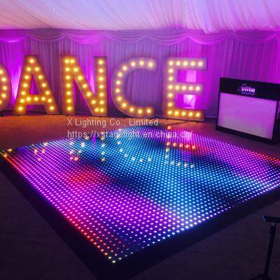 Led rgb Digital dance floor 64pixels