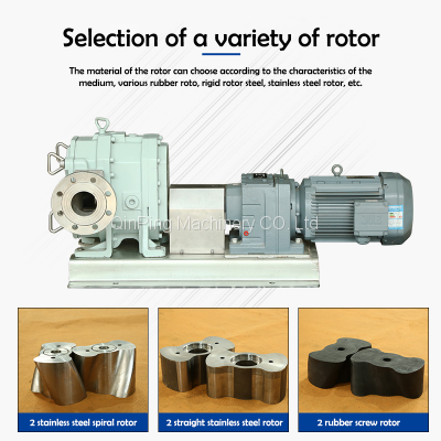 QinPing QP120S Stainless Steel Lobe Pump Servo Motor Transport High Viscosity Fluid Medium photo-4