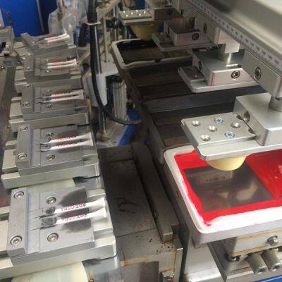 Housing 4-color Pad Printer With Conveyor photo-2
