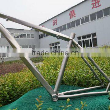 2014 newest style 29er titanium helix mtb bike frame