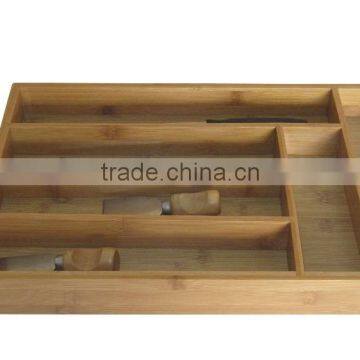 Bamboo Flatware Cutlery Drawer Dividers