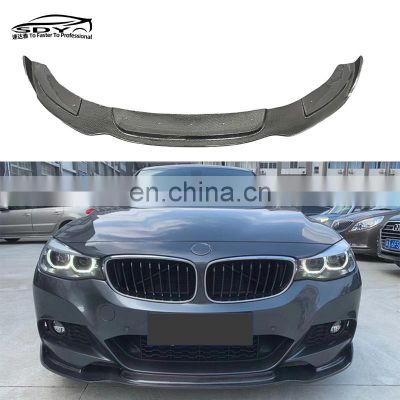 F34 GT Harman style Carbon Fiber Front Lip  Front Splitter Front Bumper Lip For BMW 3 Series F34 GT