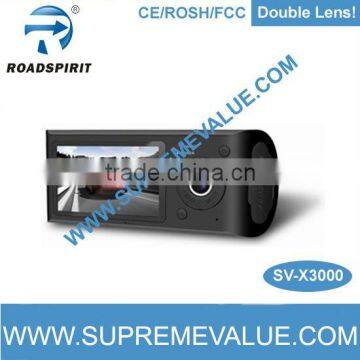 Car video camcorder with GPS+G-sensor+2ch