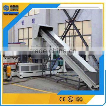 Price of plastic compactor granulating production machinery for sale