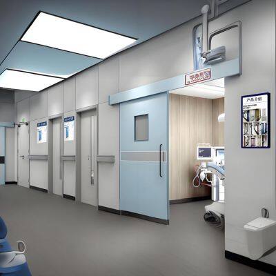 MBS-YT05 High Quality Hermetic Clean Room Automatic Sliding Door Airtight Clean Door for Hospital photo-4