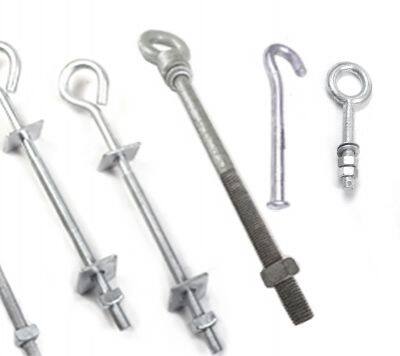 Overhead Line Fittings-eye Bolt/ Pig Tail Hook photo-3
