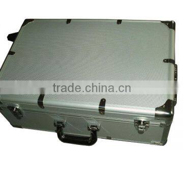 Hot Sale Aluminum Trolley Hard Case Luggage Case photo-4