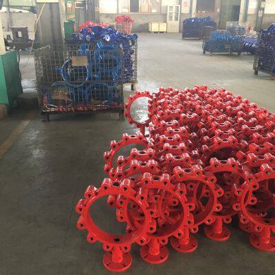 PN10/PN16 LUG Butterfly Valve ISO5752 Face-to-Face SS316 Stem Stainless Steel Disc for Oil & Gas Piping photo-5
