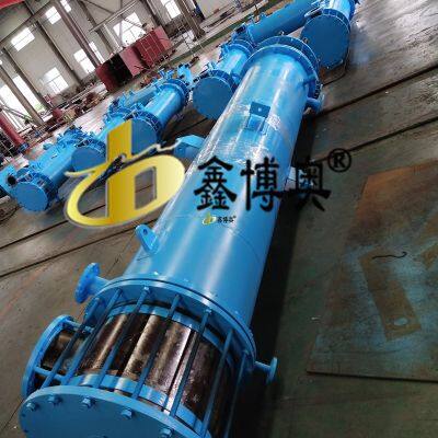 Round Block Hole Type Graphite Falling Film Absorber/cooler /graphite Condenser for Chemical Industry photo-1