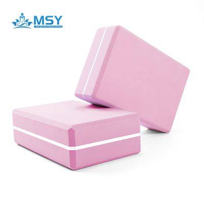 Brique de yoga en EVA professionnelle conçue pour les gymnases, les studios et l'industrie du fitness