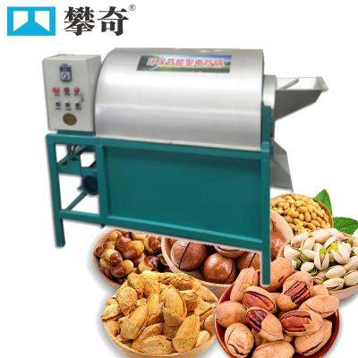 Промышленный роторный обжариватель для арахиса, кунжута, рапса, зерна и специй. Автоматическое оборудование для жарки и обработки.